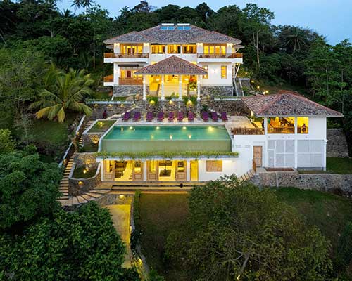 villa touristique de luxe au sri lanka