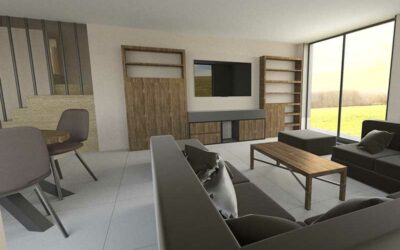 Nouvel agencement intérieur et extérieur à Prémesques